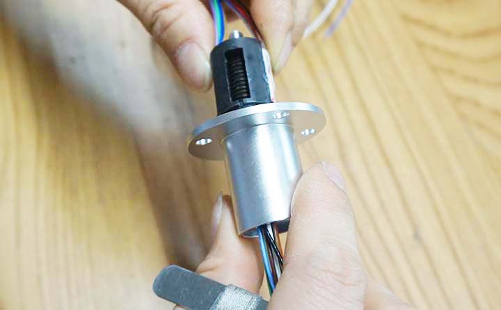 根據導電滑環原理接線圖自制作簡易功能滑環方法
