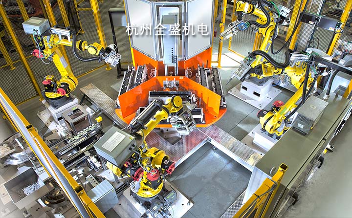 導電滑環在機器人行業的應用機械手臂滑環