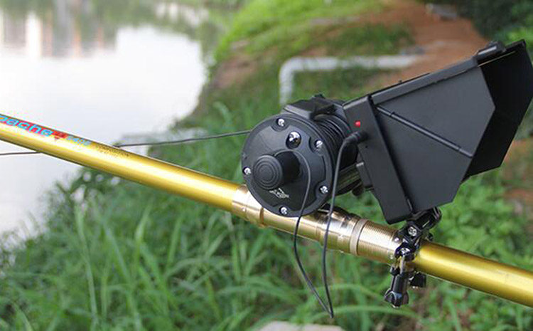 滑環在探魚器可視高清釣魚桿水下攝像頭錨魚的應用
